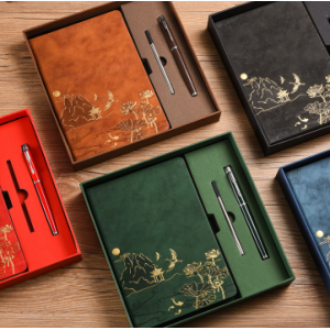 国潮A5笔记本复古中国风记事本商务办公文具